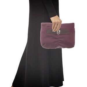 Marc Jacobs Frog Fabric Clutch EUC